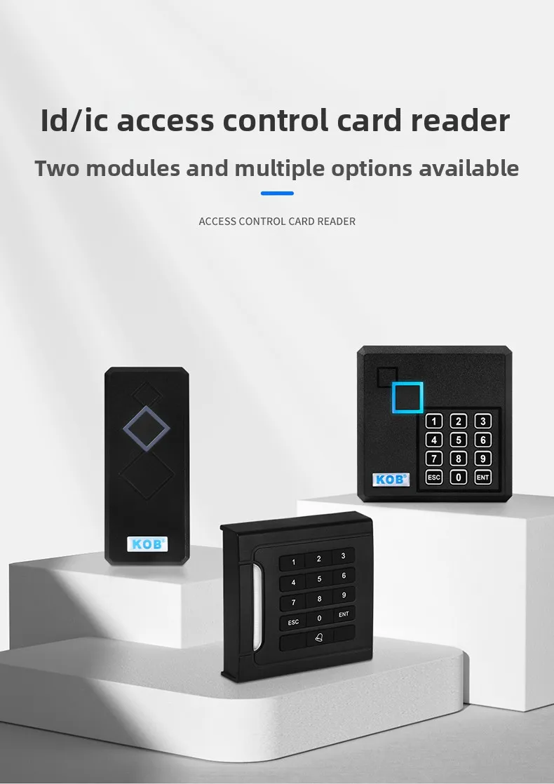 access control reader IDIC card reader WG26 waterproof adhesive WG34