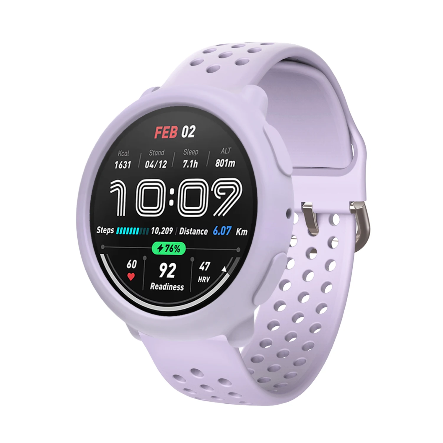 Soft Silicone Shockproof Protective Case for Smartwatch - Lightweight and Durable Cover