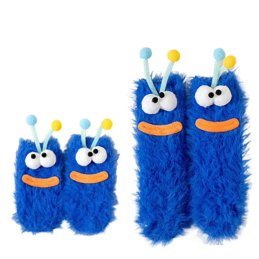 Baby Children's Socks Cartoon Winter Warm Animal Kids Sock Cute Boy Toddler Thickening Socks 1-4 Years And 5-8 Years
