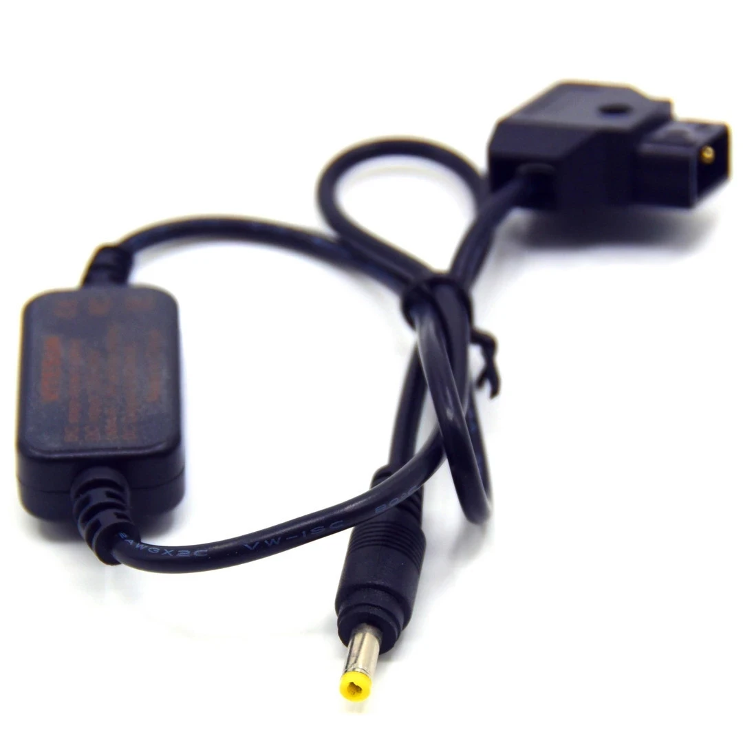 

D-TAP Dtap To 12-24V Step-Down Power Cable For DMW-BLF12 DMW-EL19 DMW-EL22 NP-W126 Dummy Battery DCC12 DCC17 EP-5A EP-5B EP-5C