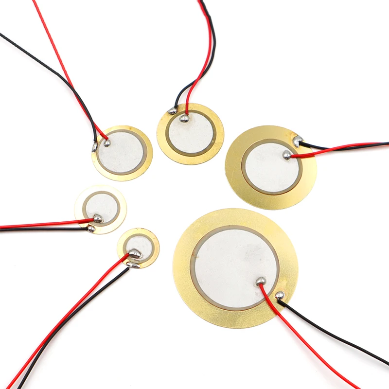 10 Pcs Assorted Piezoelectric Ceramic Sounder Sensor Set