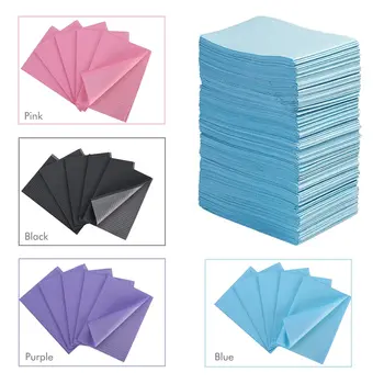 20Pcs Waterproof Disposable Nail Art Table Mat 3 Ply 45*33cm Tattoo Cleaning Wipes Pad Medical Dental Bibs Manicure Tablecloth