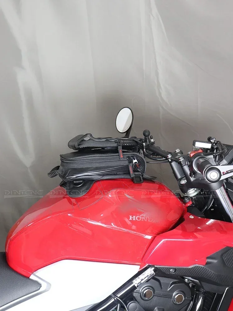 오토바이 마그네틱 흡입 타입 퀵 릴리스 탱크 백, 방수 모바일 다리 허리 벨트 배낭, S1000RR V4 V2 MT07 MT09 MT10