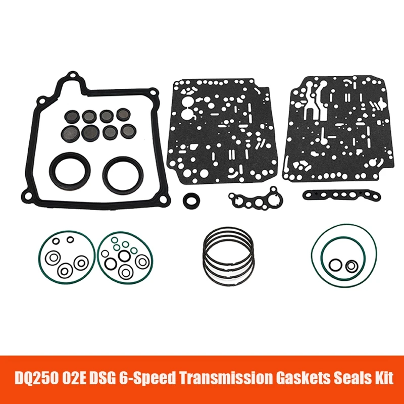 

DQ250 02E DSG Gearbox Repair Set For A3 Q3 Seta Skoda Beetle Golf Jetta 6-Speed Transmission Gaskets Seals Accessory Part