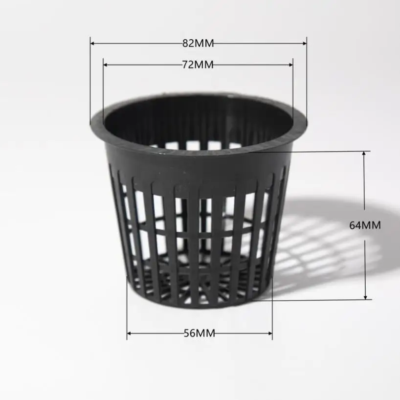 5 Pcs Plastic Plastic Porous Mesh Pot Root Control Orchid Pot Breathable Pot Hydroponic Planting Basket Rooting Pot