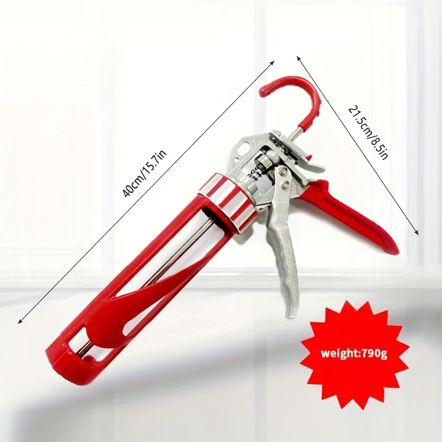 3 Bearing Soft Glue Gun Structure Manual Caulking Gun Glass Glue Guns Paint Finishing Tools Glue Seals For Doors And Windows 3