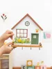 Elegant and Cute French-style Wall-mounted Entryway Coat Rack for Art, Bags and Keys with Side Hooks for Wardrobes home decor 4