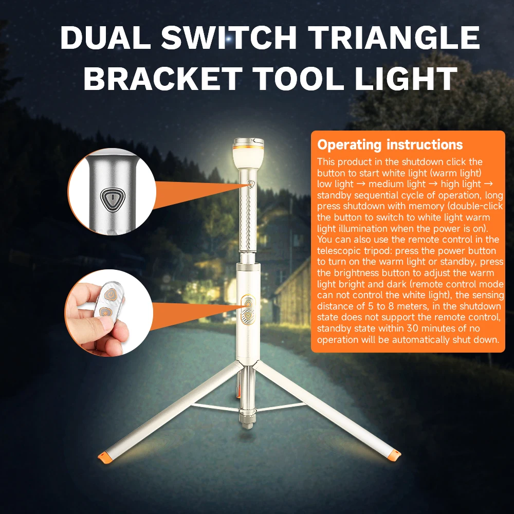 SKYRAY SL16 Camping lantern Work Light rechargeable lamp LED Emergency Lamp Outdoor Portable Lanterns with Magnetic Flashlight 4 SKYRAY SL16 Camping lantern Work Light rechargeable lamp LED Emergency Lamp Outdoor Portable Lanterns with Magnetic Flashlight 4