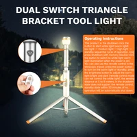 SKYRAY SL16 Camping lantern Work Light rechargeable lamp LED Emergency Lamp Outdoor Portable Lanterns with Magnetic Flashlight 4