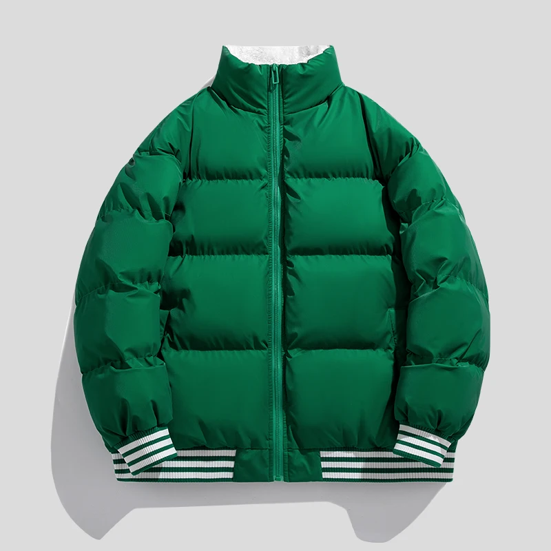 

2022 Winter Harajuku Fashion Oversize Winter Thicken Cotton Jacket Travel Bubble Coat Warm Plus Size Puffer Jacket for Male