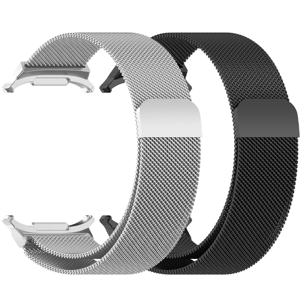 Milanese Metal Magnetic Loop Strap for Smartwatch 47mm Replacement Bracelet
