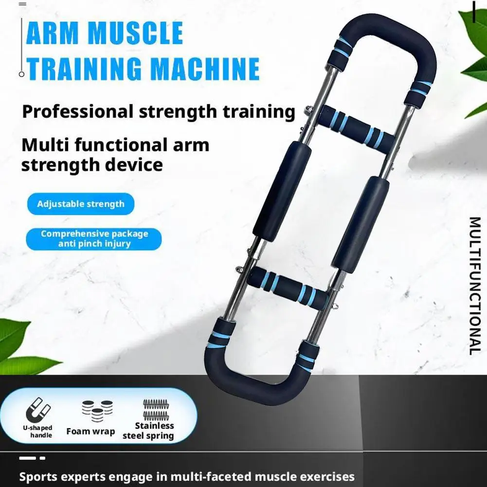 Adjustable Twister Arm Exerciser U-Shaped Wrist Strength Trainer Home Chest Expander for Shoulder Arm and Chest Exercise arm strength trainer,hand wrist exerciser