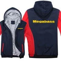 Megabass Hoodies Men Fashion Coat Pullover Fleece Liner Jacket Megabass Sweatshirts Hoody 2