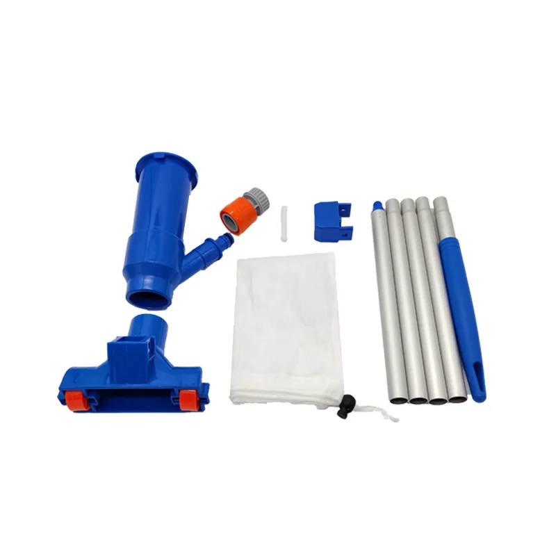 Pool Vacuum Cleaning Kit Clean Bottoms Net For Pool Filter Swimming Vacuum Cleaner Set Cleaning Skimmer Pools Products Tool pool cleaning tool swimming pool cleaning kit