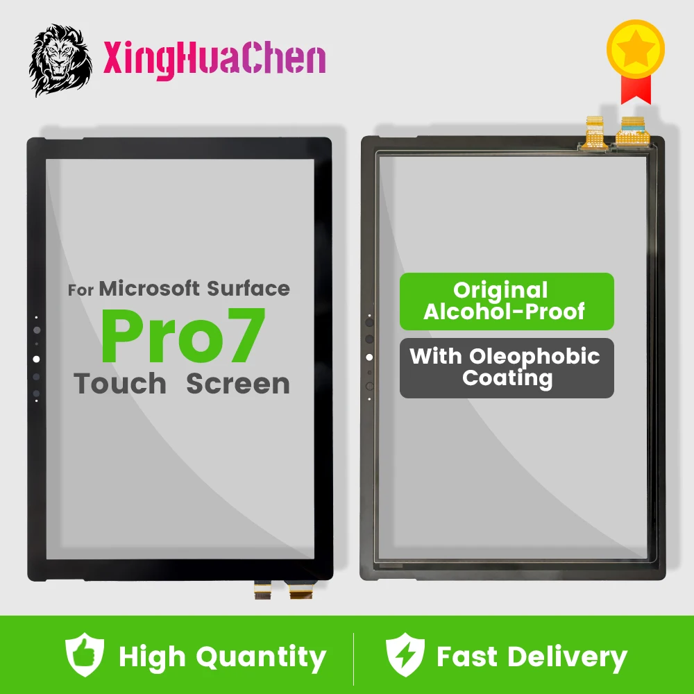 Aaa + Originale Per Microsoft Surface Pro7 1866 Touch Screen Digitizer Assembly Per Microsoft Surface Pro7 Pro 7 Touch Sostituzione