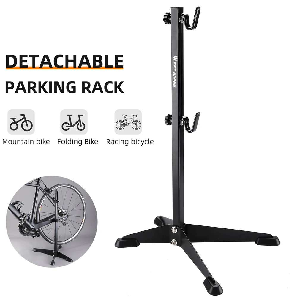 Bicycle Parking Rack Bicycle Stand Bike Indoor Garage Storage Bracket Bike Adjustable Height Holdder Maintenance Stand bicycle parts