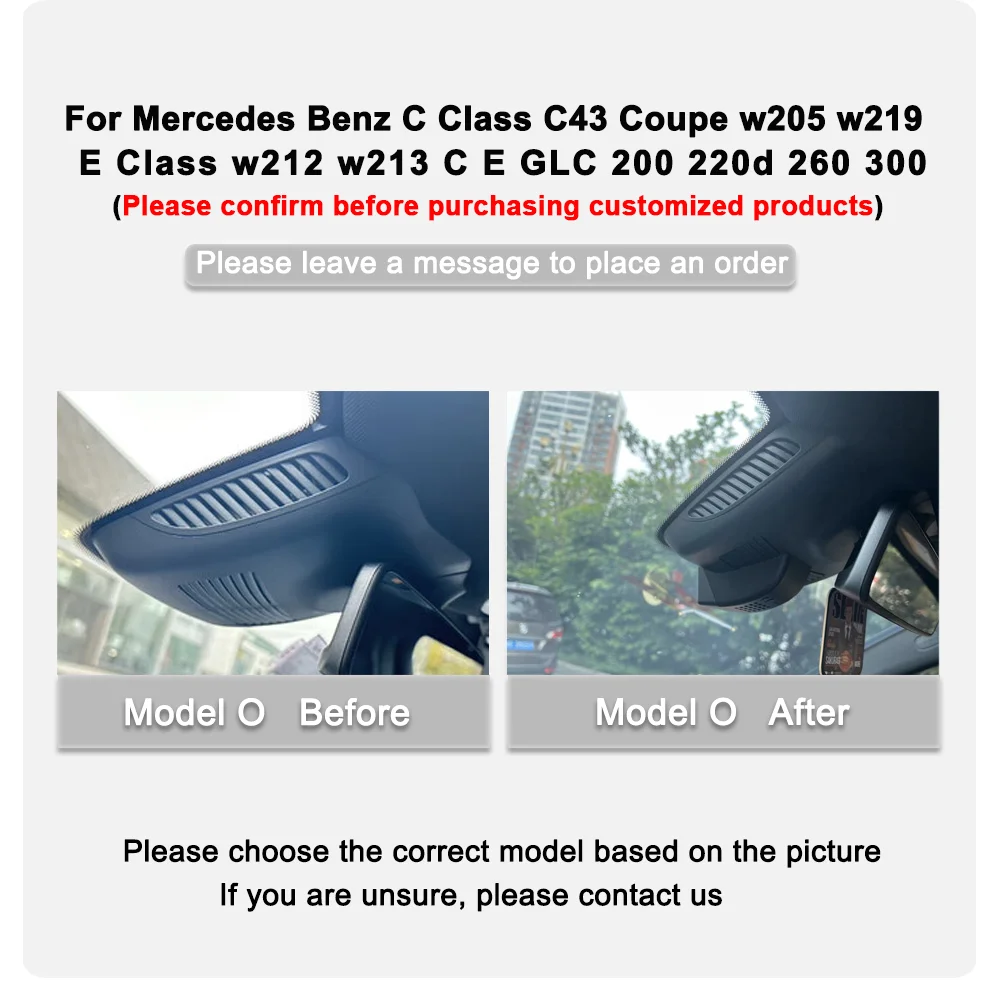 ޸  C Ŭ C43  W205 W219 E Ŭ W212 W213 C E GLC 200 220d 260 300  ķ, 4K HD  ڵ DVR  ķ
