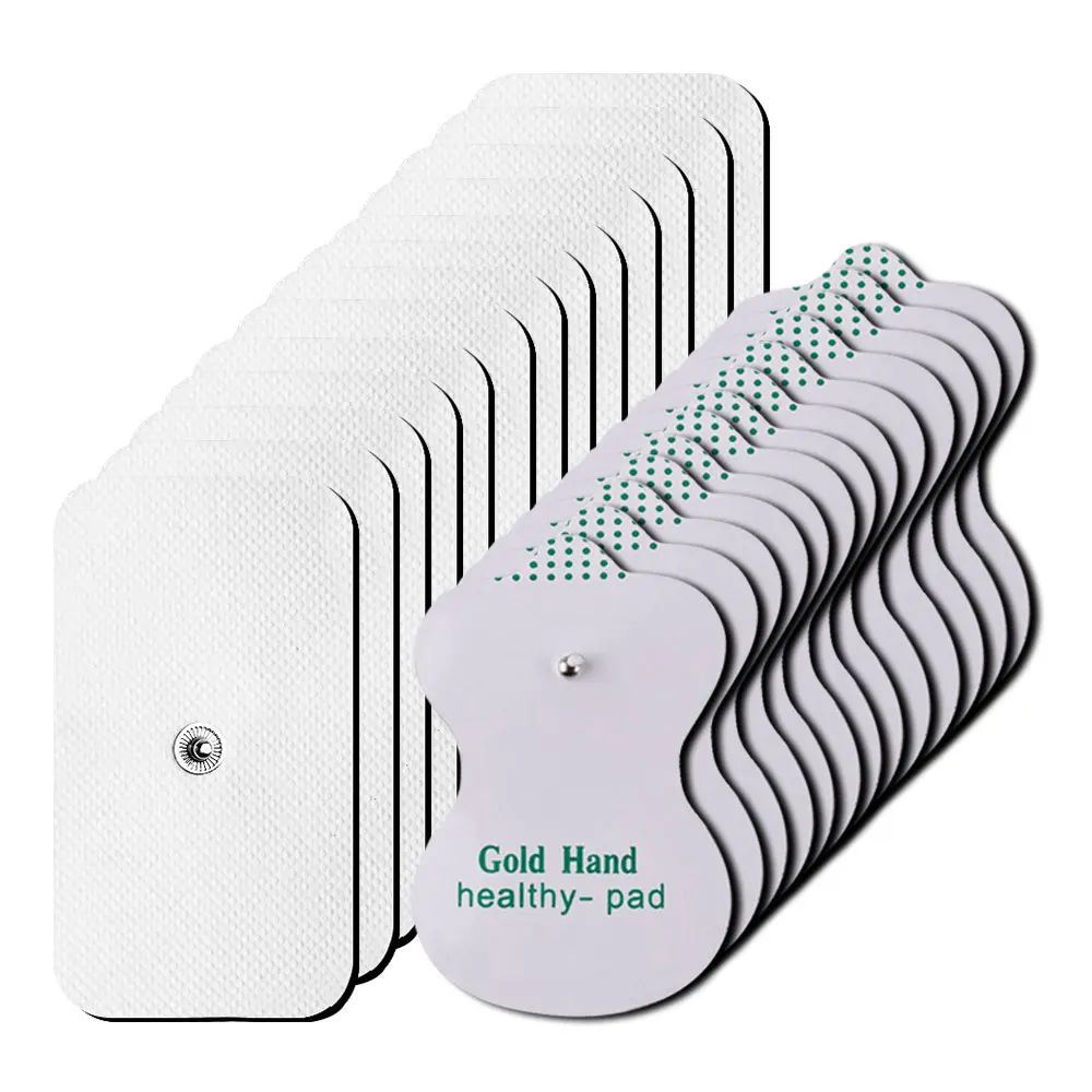 Electrode Pads Muscle Stimulator Massage Gel Pads Muscle Massager Massage Tool Magnetic Massage Patch 10/20pcs