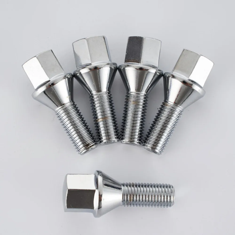 M12x1.25 Wheel Bolts for Renegade 2015-,-Compass, 2014-Cherokee r Chrysler 200 Shank Length 28mm auto accessories car screws
