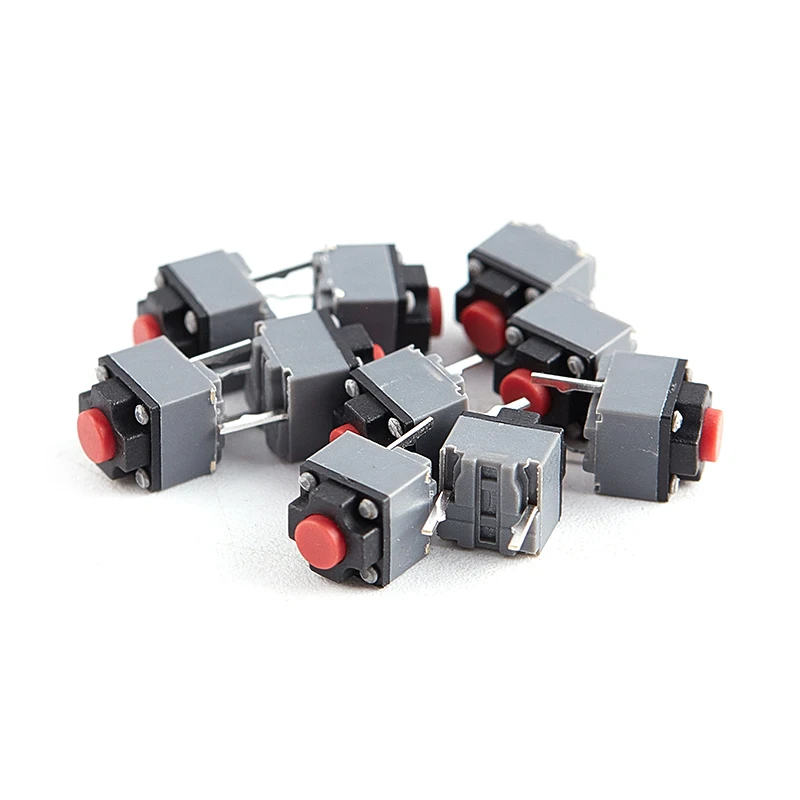 Kailh mute button 10Pcs/set 6*6*7.3 silent switch wireless mouse wired micro 6X6X7.3MM