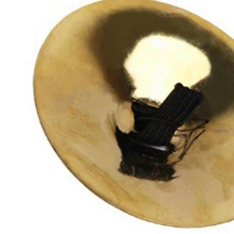 Top-4 Pieces Copper Finger Cymbals, Small Finger Cymbals For Belly Dancing, Music Equipment Cymbals