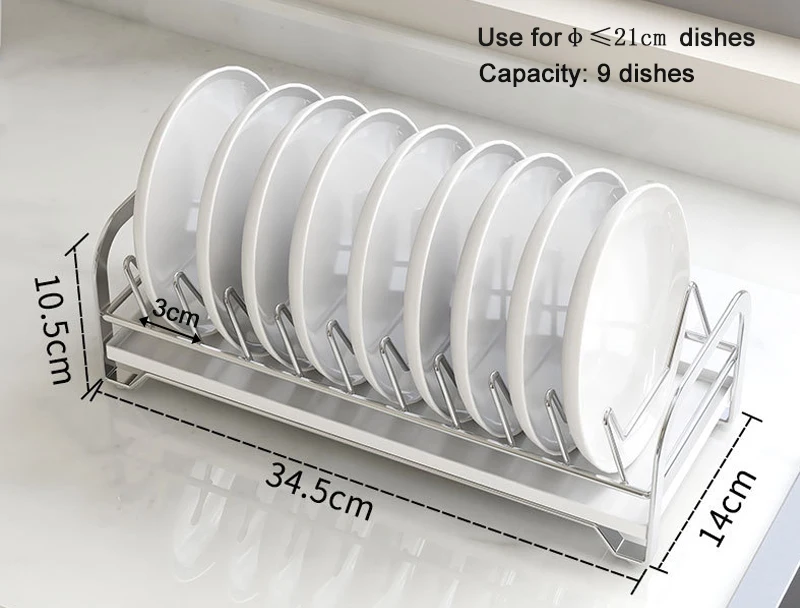 simple houseware 2-tier dish drying rack