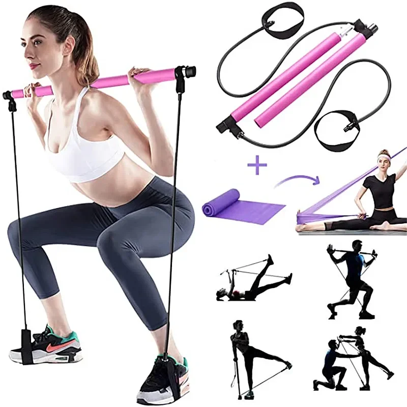 Resistance Bands Resistance Band Resistance Strap Pull Up Assistance Bands Fitness Tension Rope Yoga Crossfit Resistance Bands Exerciser Pull Rope Portable Gym Workout Pilates Bar Trainer Elastic Bands For Fitness Equipment