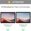 Tempered Glass Film for Surface Pro 7 Plus / Pro 7 / Pro 6 / Pro 5 / Pro 4 (12.3 inch) Screen Protector 9H Hardness 2.5D 12.3" 2