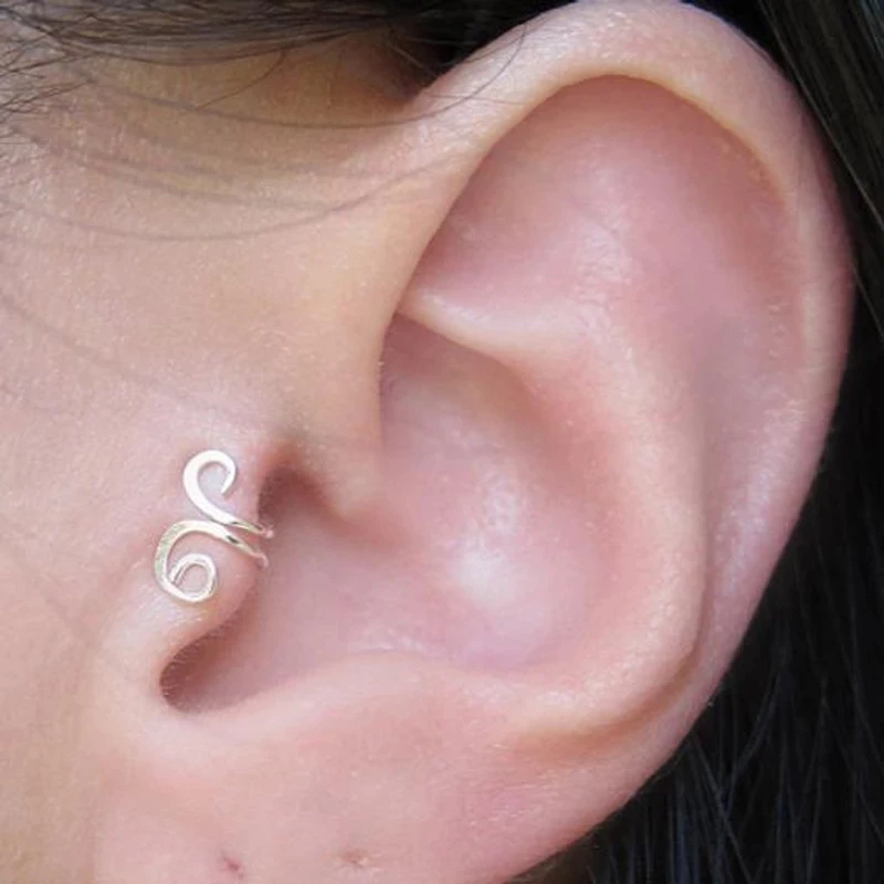 Ear Clip Earrings Clip Earrings Ear Clip Slimming Earrings Healthcare Weight Loss Non Piercing Clip Earrings