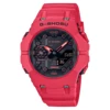 Electronic Digital Sports Unisex Watch LED Dual Display World Time Large Dial Multi Time Zone Rubber Strap 3