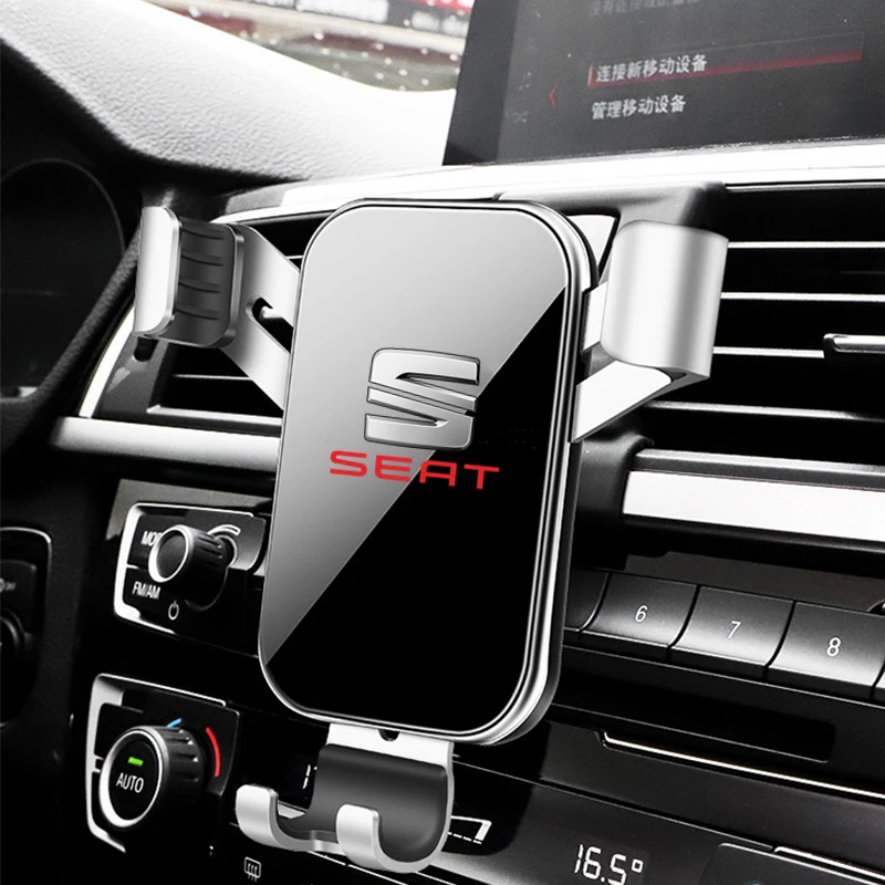 Universal Gravity Auto Phone Holder Car Air Vent Clip Mount Mobile