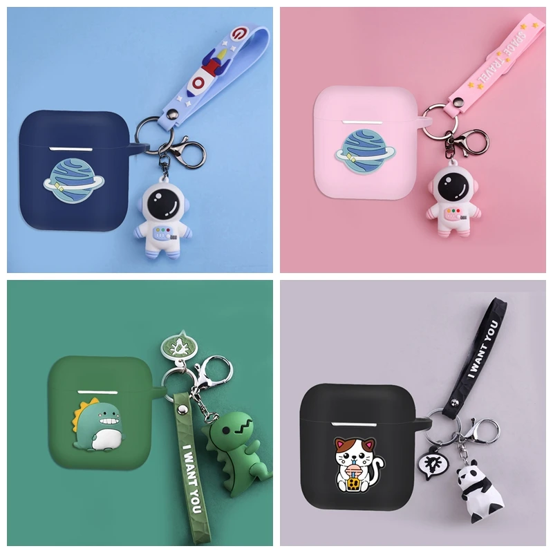 Per Huawei Freebuds Se2 Custodia Cartoon Astronauti/Pandas/Dinosauri Animali Auricolari In Silicone Cover Freebuds Se 2/Per Huawei Se2