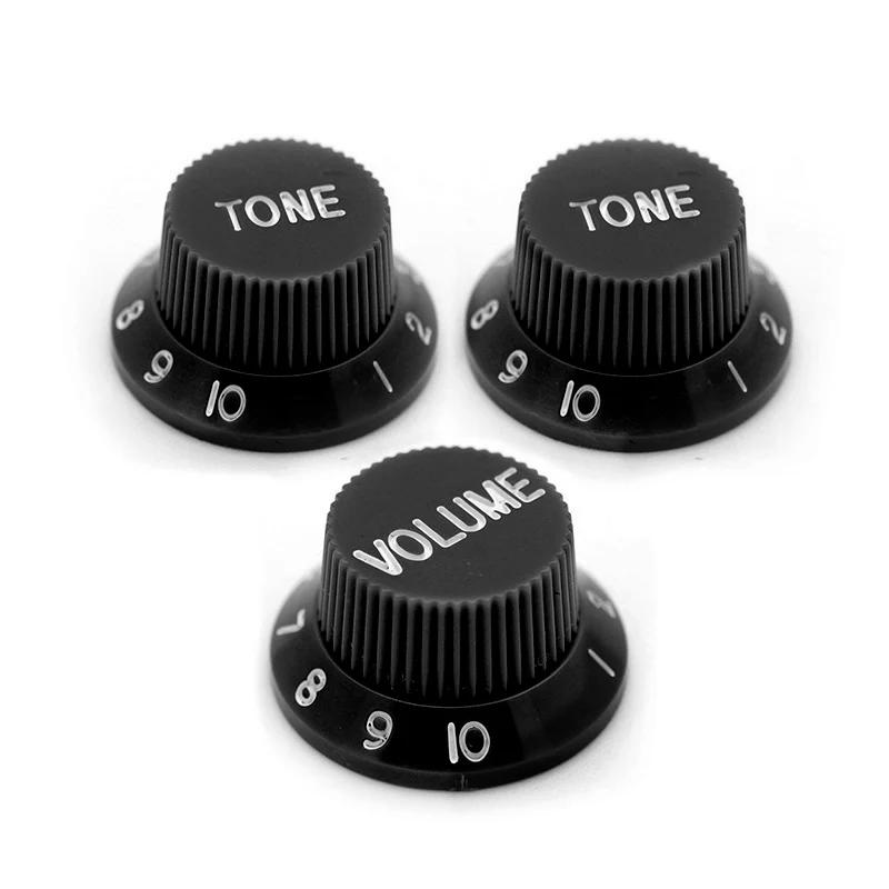 Electric Guitar Speed Control Knobs 2T1V Tone Knob Volume