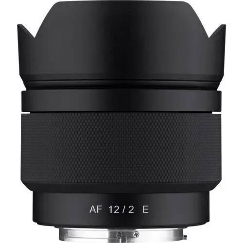 삼양 12mm F2 렌즈 AF 광각 렌즈 E X 마운트 카메라용 A7 A9 A7 IV A7III A6600 A7R3 XT3 XT04 X-T10 X-pro 삼양
