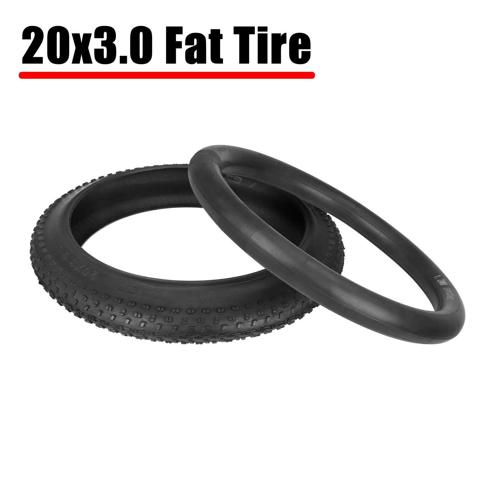 20インチファットタイヤ 20x3.0 バイク オフロード ファットタイヤ E