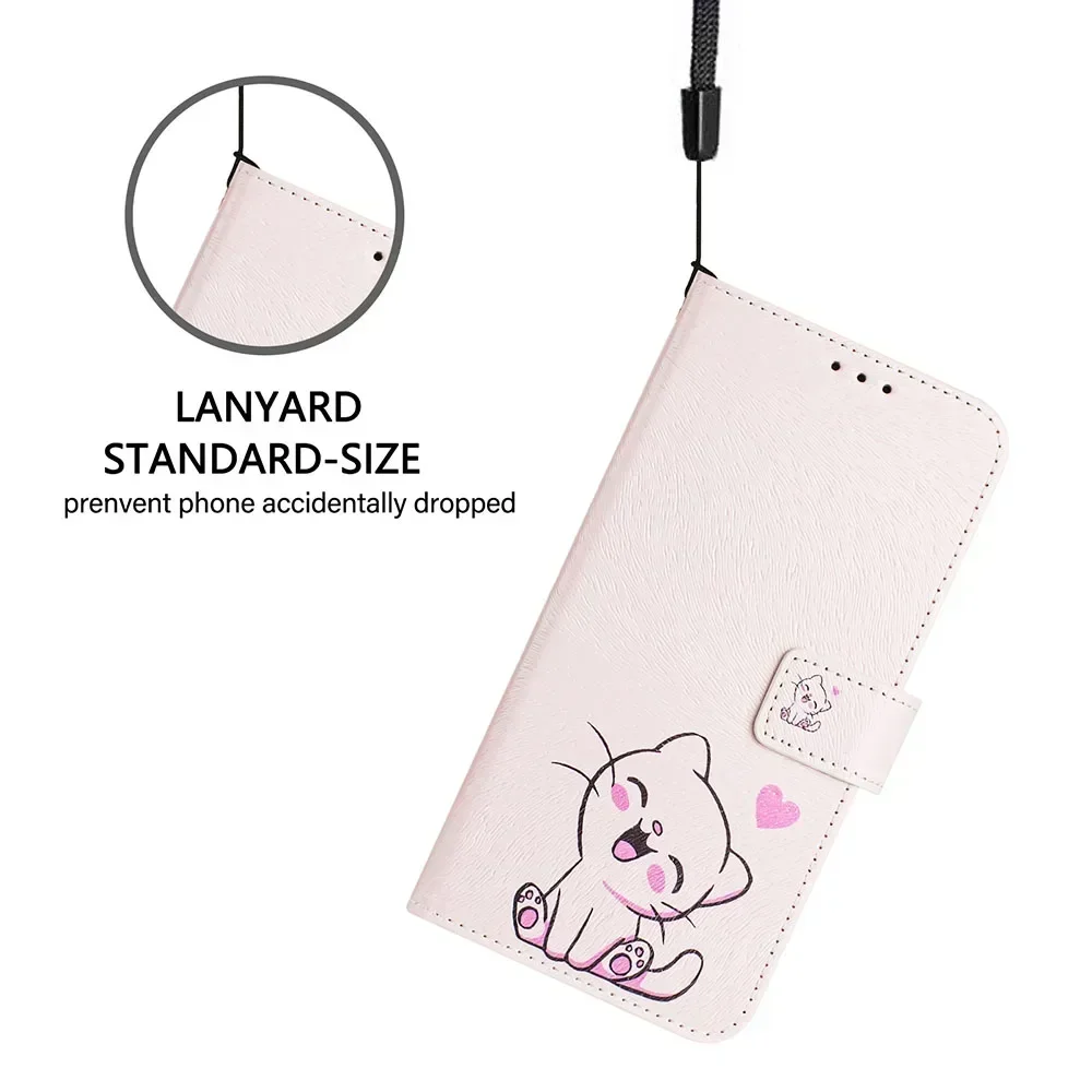 Luxury Leather Flip Wallet Case with Card Slot Holder Cover