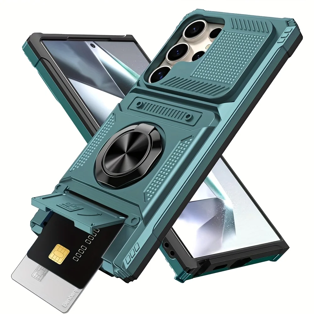 Versatile Concealed Dual-Card Slot Phone Case