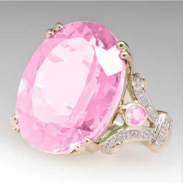 Women's Stone Ring Silver Zircon Wedding Rings Female Bride Love Engagement Fine Jewelry Crystal Rings Zircon Rings
