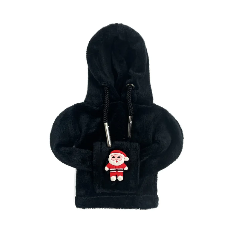 Christmas Hoodie Car Gear Shift Cover Fashion Gearshift Hoodie Gear Shift Knob Manual Handle Sweatshirt Change Lever Cover