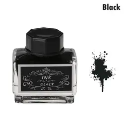 Enhanced Fountain Dip Pen for Writing and Artistic Expression with Colored Ink (Black)
