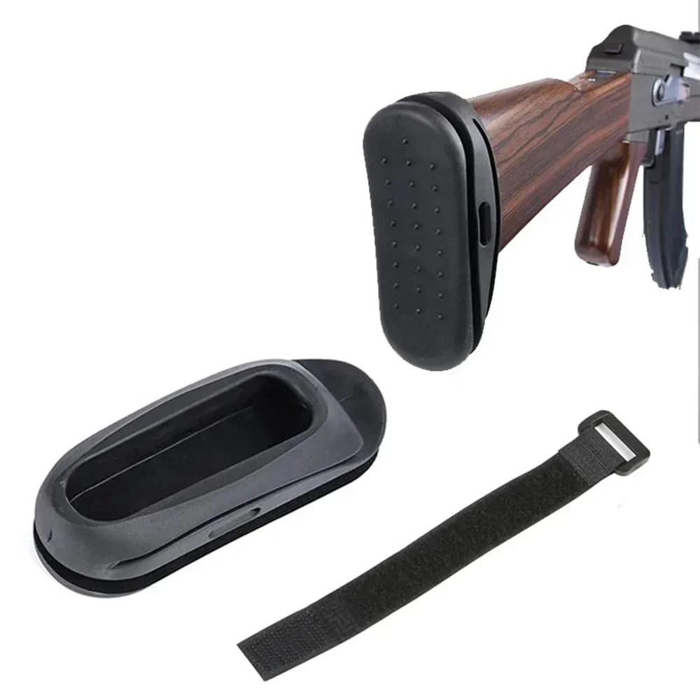 Enhanced Rubber Recoil AK Stock Pad Cushion for Hunting Gun Accessories