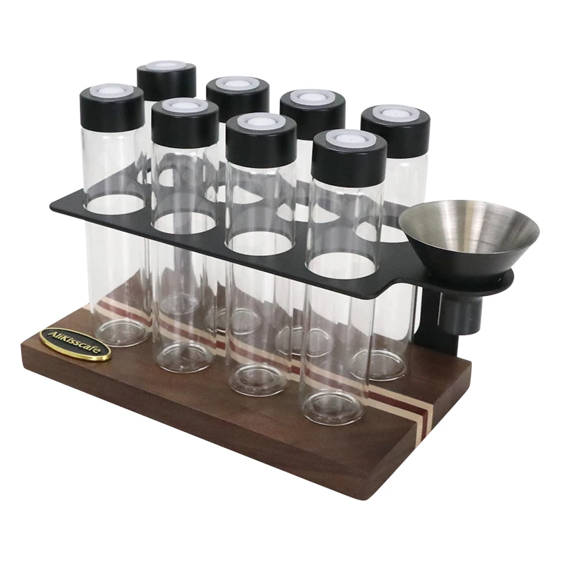 Alikisscafe Coffee Beans Storage Tube with Exhaust Valve - Barista's Choice Espresso Accessory