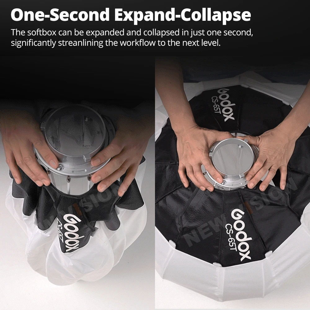 Godox CS-50T 50cm CS-65T 65cm CS-85T 85cm Collapsible Lantern Bowens Mount Softbox
