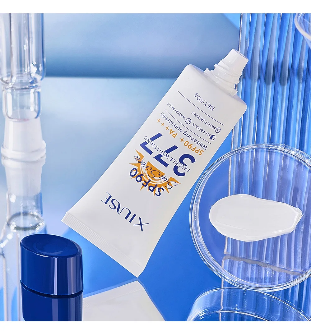Whitening Sunscreen SPF90 + PA ++ Moisturizing Refreshing Non-sticky Facial Skin Care Sun Cream Spf 50