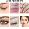 500pcs Lint-Free Wooden Micro Bud Swabs for Gentle and Precise Eyelash Extension Glue Removal and Makeup Application 5