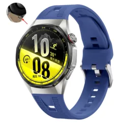 Premium Composite Bracelet Strap for Huawei Watch GT 6 Pro - Elegant Smartwatch Accessory (Iridescent Blue)
