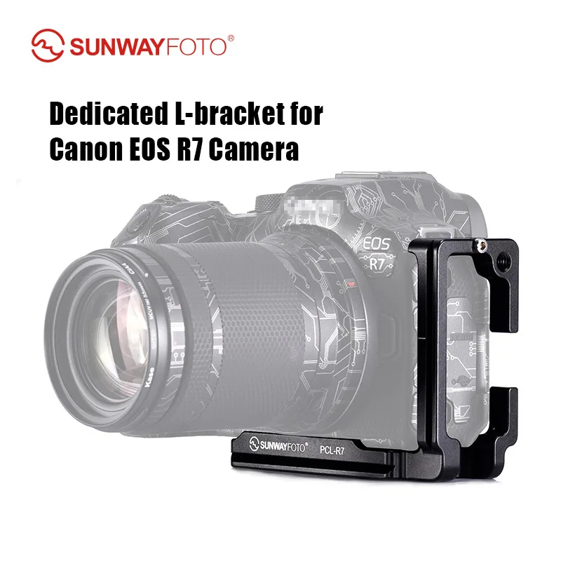 Sunwayfoto Pcl-R7 L-Staffa Per Canon Eos R7 Arca Swiss Quick Release L Plate