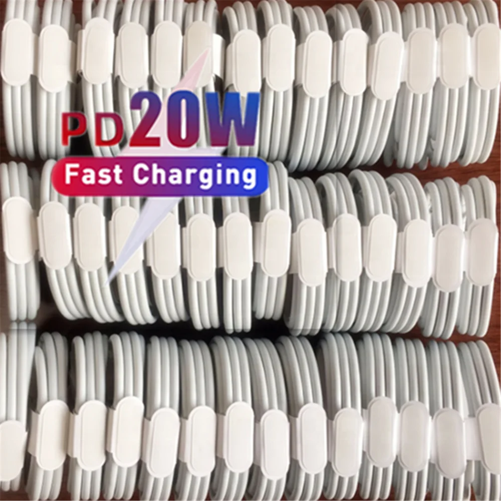 

5-10Pcs PD 20W USB C Cable for Type C To 8 Pin Phone Charger TPE Quick 2.4A Fast Charging Cord For iPhone 14 13 12 Pro Max