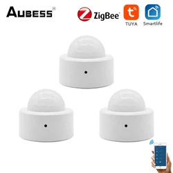 Tuya Zigbee 3.0 Motion Sensor PIR IR Automation Human Body Infrared Detector Wireless Security Smart Life Home Alexa  Compatible