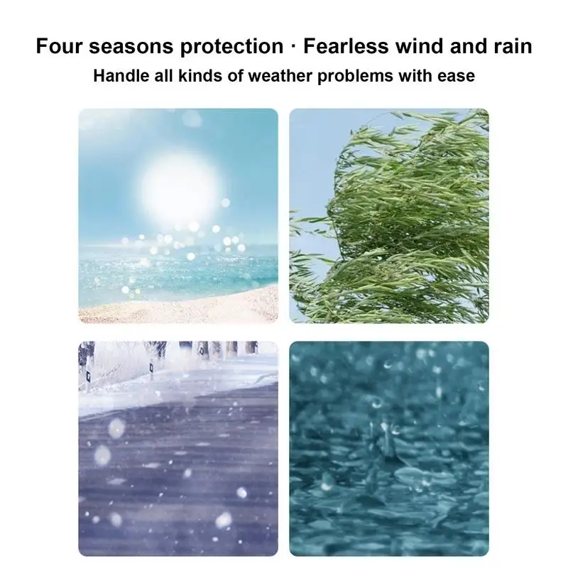 Motorboat Cover Protective Motorboat Waterproof 600D Oxford Cover Good Softness UV Protection For Winter Spring Summer And